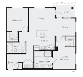 2 beds, 2 baths, 1,199 sqft, $3,574