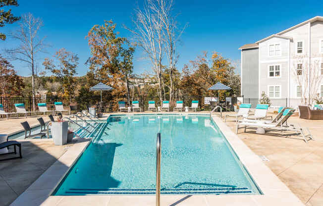 Pool View at Village at Westland Cove Apartments, Tennessee, 37922