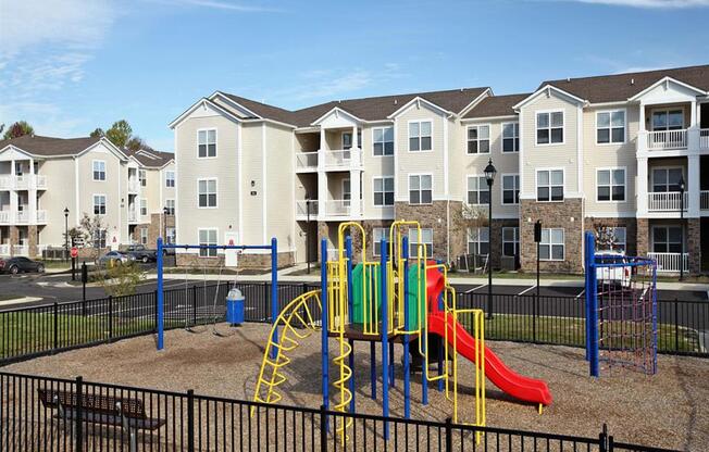 a playground at the paddock club murfreesboro luxury apartment homes in nashville