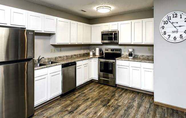 Amenity space at Sunrise Gardens in Lincoln, NE