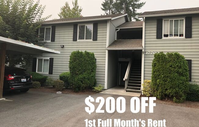 $200 Off First Full Month! 2 Bedroom 2nd Floor Apartment