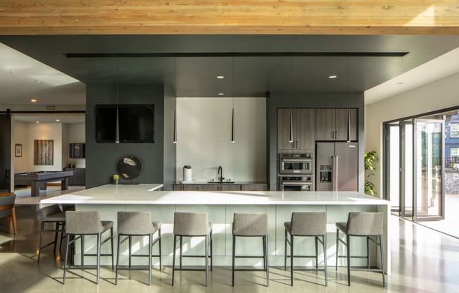 caterers kitchen in the clubhouse