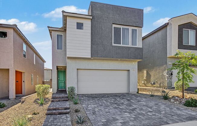 5-Bedroom Home for Rent in Gated Kyle Canyon Community | Downstairs Bedroom | Modern Kitchen
