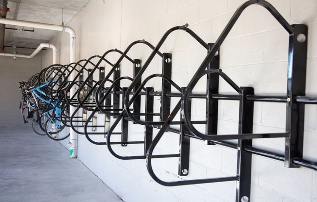 Bike racks available at 511 Meeting, Charleston, 29403