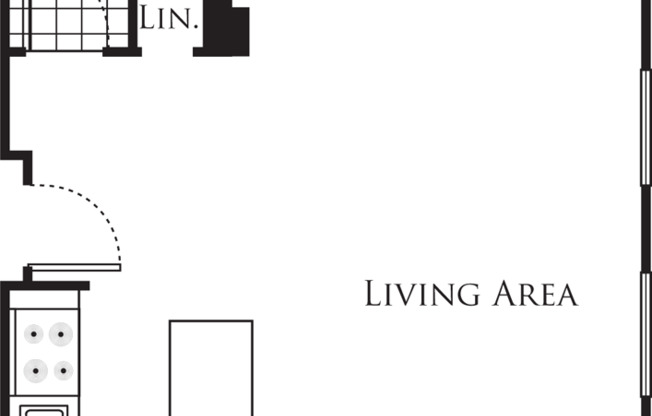 Studio, 1 bath, 800 sqft, $2,154, Unit 207