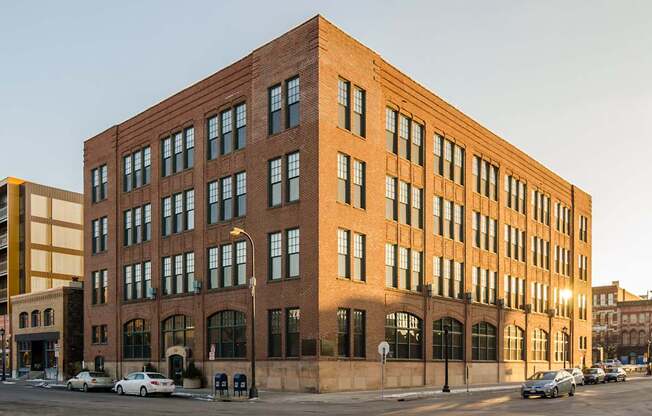 the building in which the apartment is located