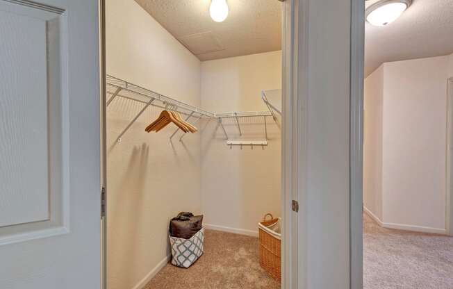 River's Cove walk in closet