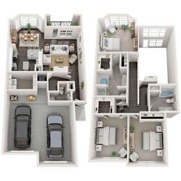 3 beds, 2.5 baths, 1,657 sqft, $1,799