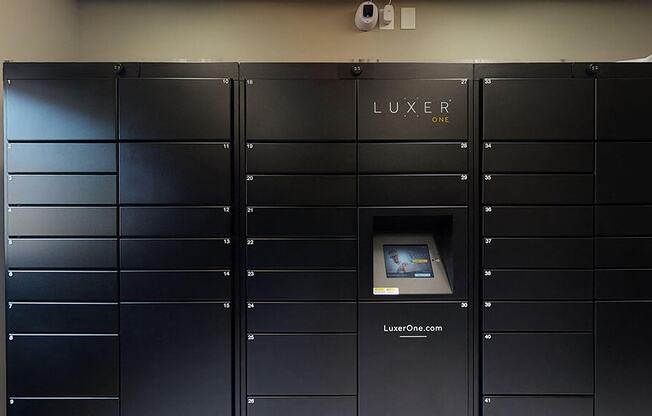 Package Lockers at Rose Hill Apartments, Virginia