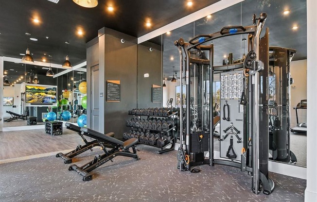 Fitness Center Strength and Conditioning Equipment at Berkshire Winter Park, Winter Park, FL