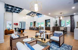 Clubhouse Lounge at Apartments for Rent in Thornton on Washington St