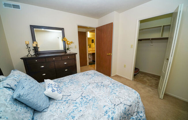 Large Closets at South Bridge Apartments, Fort Wayne