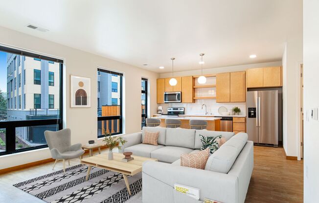 2 beds, 2 baths, 991 sqft, $1,795, Unit A109