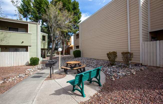 Exterior and landscaping at Brookwood Apartments in Tucson AZ