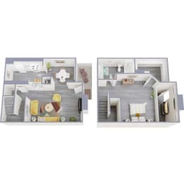 1 bed, 1 bath, 800 sqft, $900