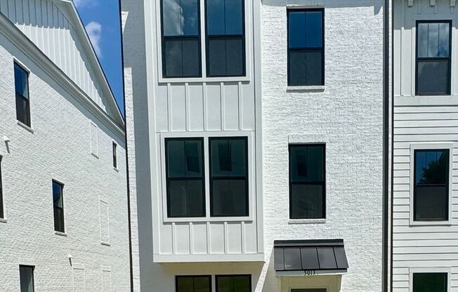 Beautiful New Construction, Three Story Townhouse in Prime Location