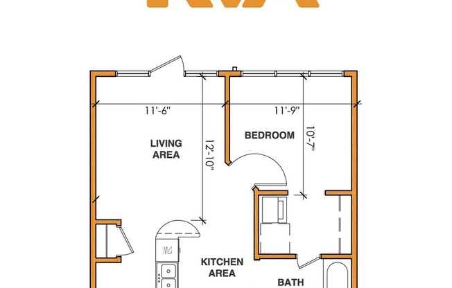 1 bed, 1 bath, 498 sqft, $1,285, Unit APT 102