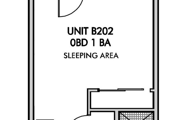 Studio, 1 bath, 321 sqft, $1,295, Unit 2202