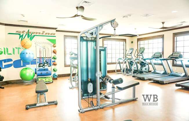 State Of The Art Gym And Spin Studio at Clearwater at Balmoral, Atascocita, 77346