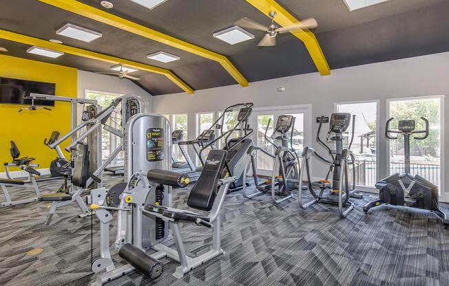 Take care of your fitness at Madison Landing at Research in Madison, AL