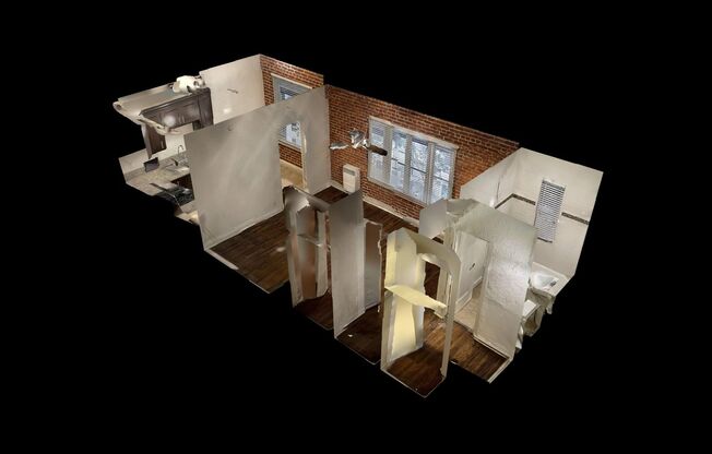 Studio, 1 bath, 480 sqft, $1,650, Unit 104