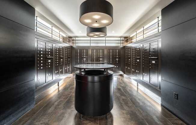 Mailroom at Lex and Leo at Waterfront Station in Washington DC 20024