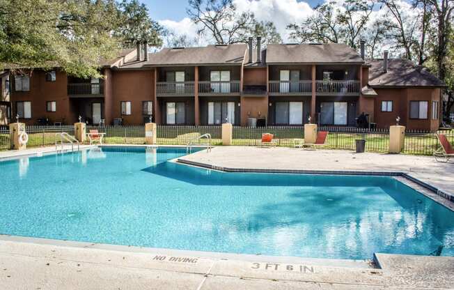 Pool view at Laurel Grove Apartment Homes, Orange Park, FL