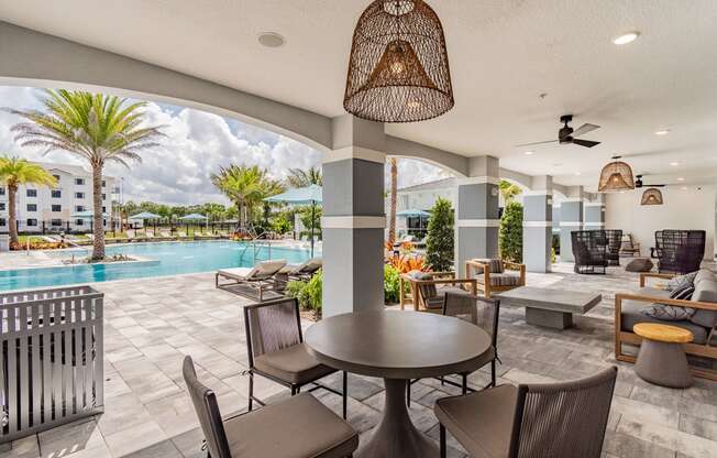 Outdoor Kitchen Tables at Edge75, Florida