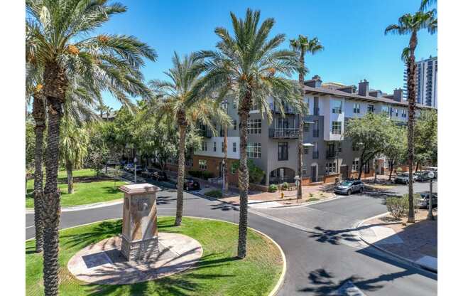 exterior view of Roosevelt Square apartments