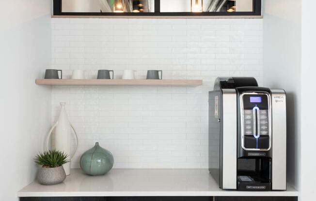 Coffee bar at PARK40, Broomfield