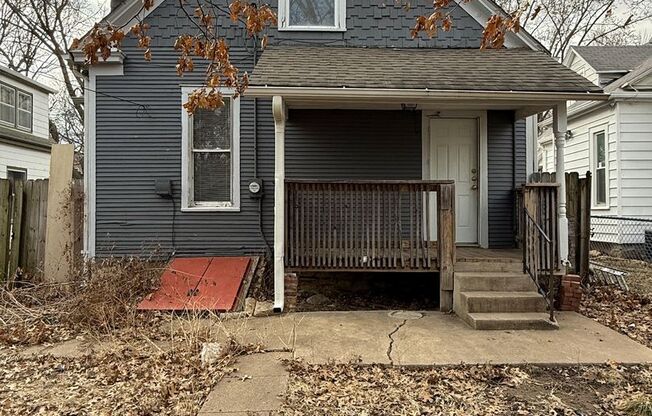 Updated 2 bedroom 1 bath with detached garage