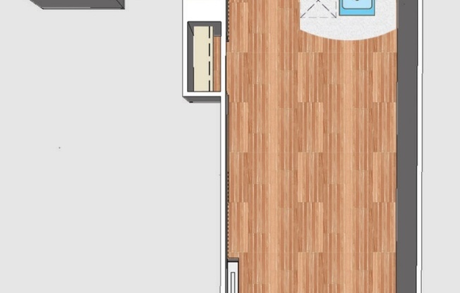 Studio, 1 bath, 440 sqft, $2,887, Unit 0631