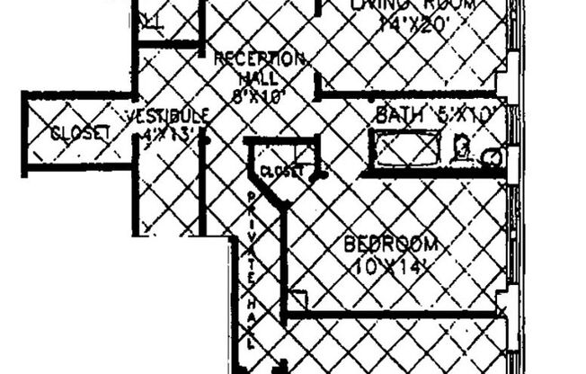 2 beds, 2 baths, 1,303 sqft, $2,150, Unit New King Edward  302