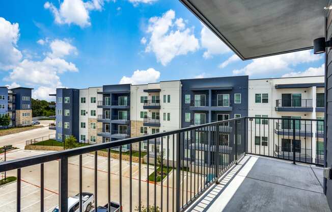 Large Balconies at The Prescott Luxury Apartments in Austin, TX