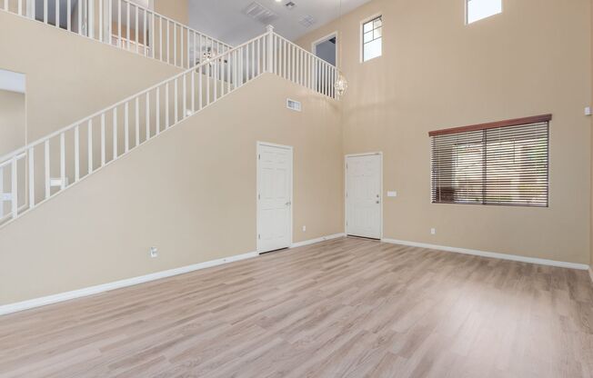 Spacious 4 bedroom home with full bath and bedroom downstairs