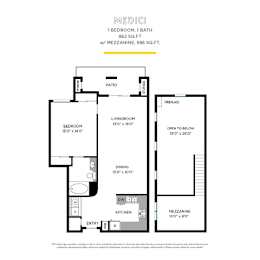 1 bed, 1 bath, 988 sqft, $3,200