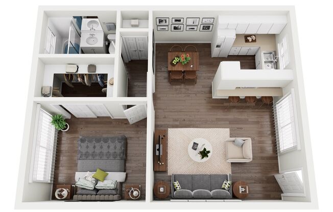 1 bed, 1 bath, 525 sqft, $1,925, Unit # 065