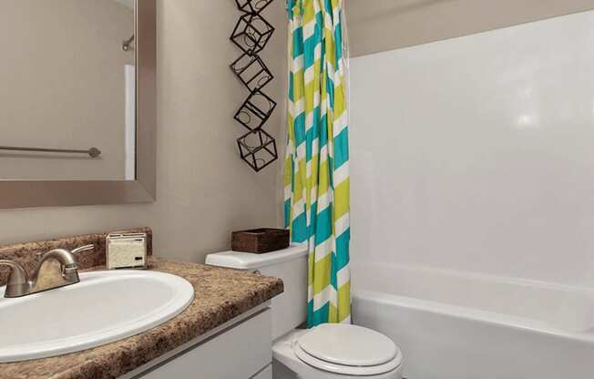 apartment bathroom in Wichita