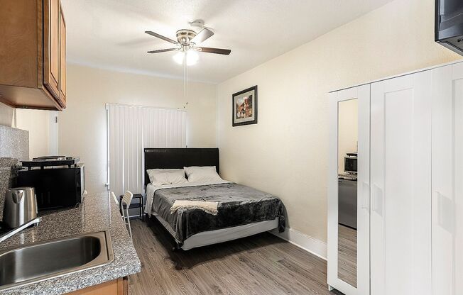 Studio, 1 bath, 165 sqft, $1,278.75, Unit # 07