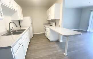 Kitchen with island