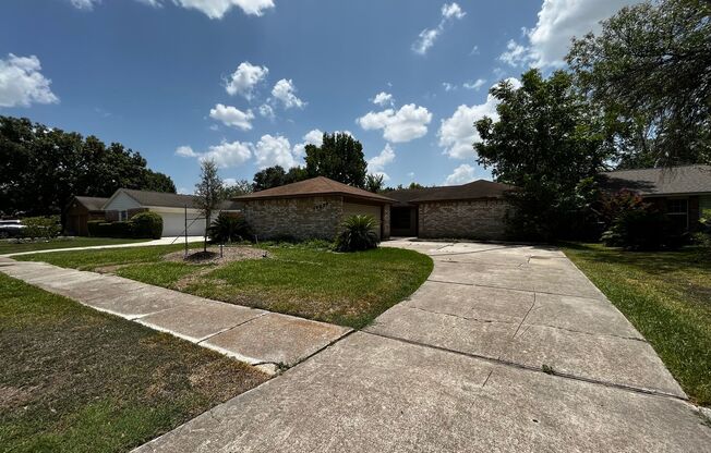 Adorable 1-story 3 bedroom, 2 bath home located in Cy-fair school district!