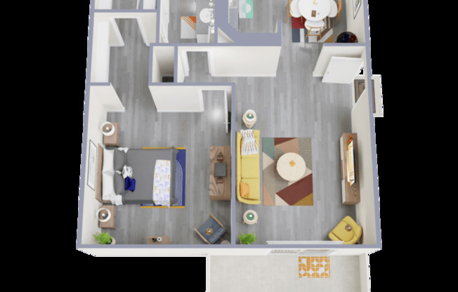 1 bed, 1 bath, 773 sqft, $925