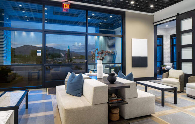 lounge area