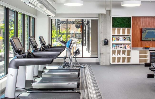 Edition – Fitness room and amenities - apartments for rent in Minneapolis - Weidner Real Estate Properties