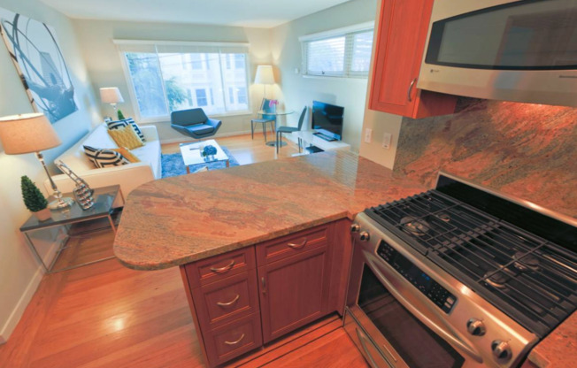 Come see this Noe hill Gem! Beautifully furnished & updated apartment in an amazing location