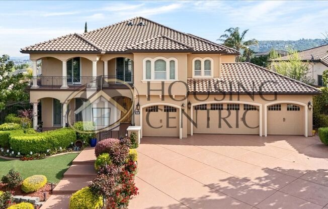 Custom Luxury Rental Home in HIGHLY DESIRABLE Gated Folsom Community!