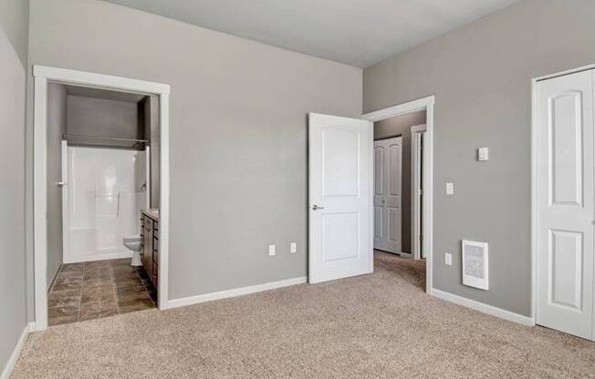 Beautiful Primary Bedroom | Apartments in Tualatin, OR | River Ridge