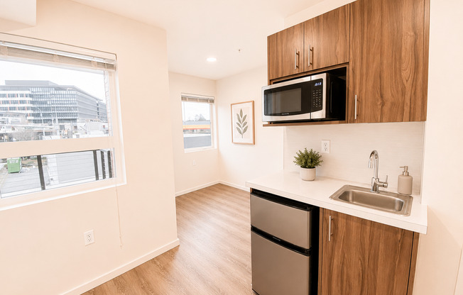 Studio, 1 bath, 175 sqft, $999, Unit 215