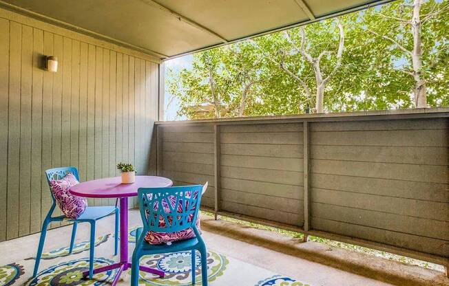 Outdoor Patio Area at Newport Apartments, Irving, TX