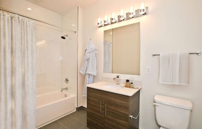 Luxurious Bathroom at Fahrenheit Apartments, Washington, 20011